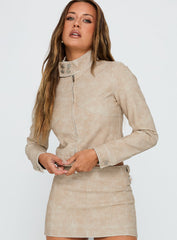 Can You Stay Jacket Beige