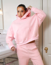 Maisy Simmi Studios Essentials Hoodie In Pink