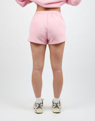 Riva Simmi Studios Embroidered Logo Shorts In Pink