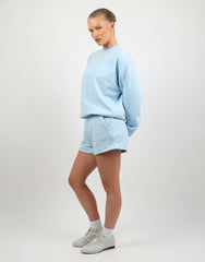 Cove Simmi Studios Embroidered Logo Sweatshirt In Blue