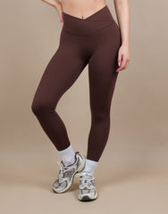 Blake V Front Leggings in Brown