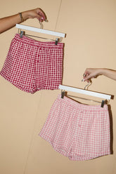 Heart Gingham Boxer Short