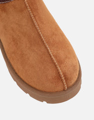 Cally Tan Slippers