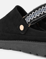 Kelsi Black Slippers