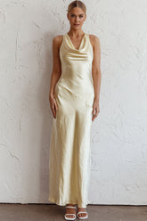 Cassiopeia Open Back Maxi Dress Butter