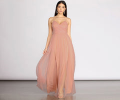 Devon Tulle A-Line Dress