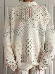 Christmas Traditions Quilted Mockneck