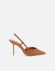 Kandy Brown Slingback Courts