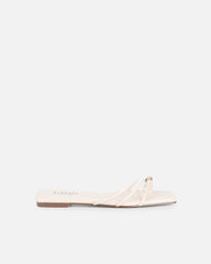 Porto Stone Gold Toe Detail Sandals