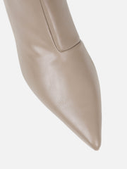 Lambert Taupe Low Heeled Boots