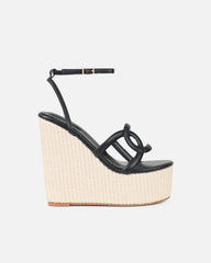 Martha Black Espadrille Wedges