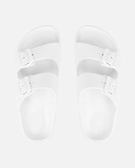 Samantha White EVA Slip on Footbed Slides