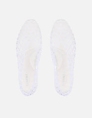 Rocha Clear Jelly Mesh Ballerina Flats