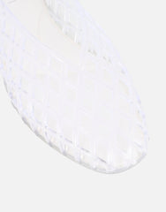 Rocha Clear Jelly Mesh Ballerina Flats
