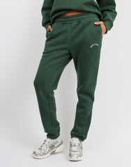 Elwood Simmi Studios Varsity Cuffed Jogger in Pine Green