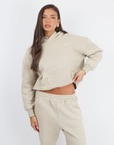 Maeve Simmi Studios Essentials Hoodie in Cashew