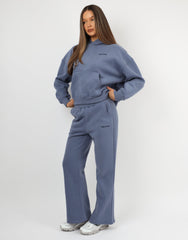 Maisy Simmi Studios Essentials Hoodie In Blue