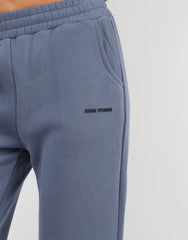 Maddie Simmi Studios Essentials Flared Joggers in Blue
