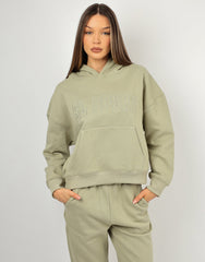 Mykonos Simmi Studios SL Sport Hoodie In Sage