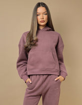 Ava Simmi Studios Essentials Hoodie in Mauve