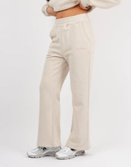 Milan Simmi Studios Bubble Print Joggers In Beige