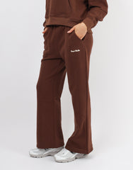 Milan Simmi Studios Bubble Print Joggers In Brown