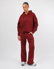 Mykonos Simmi Studios SL Sport Hoodie In Burgundy