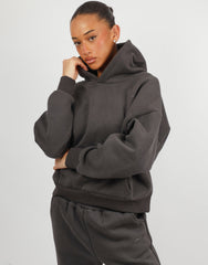 Maisy Simmi Studios Essentials Hoodie in Dark Grey