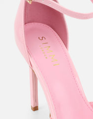Erika Pink Patent Court Shoes