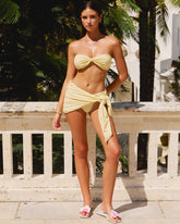 Solana Butter Yellow Sarong
