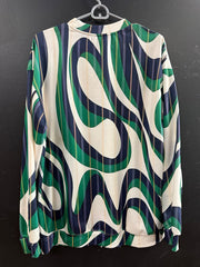 Abstract Patterned Long-sleeve Crewneck size medium