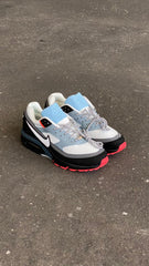 NIKE AIR MAX NEGRO RETRO BLANCO ROJO