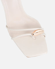 Anesca Stone Shine Heeled Sandals