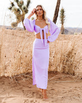 Astra Slit Midi Skirt