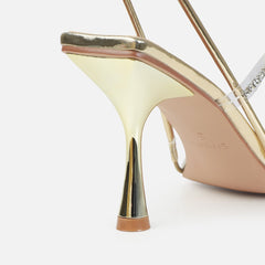 BREA GOLD HEELS