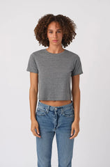 Babe Tee in Heather Grey