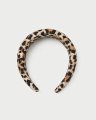 Bellamy Leopard Jersey Headband