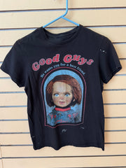 Black Chucky "Good Guys" graphic t-shirt size small