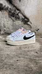 NIKE BLAZZER LOW PLATAFORMA BLANCO NEGRO