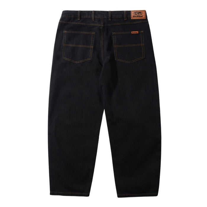Butter Goods Baggy Denim Jeans Black Washed