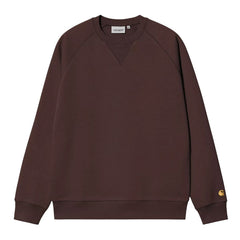 Carhartt WIP Chase Crewneck Palisander Gold