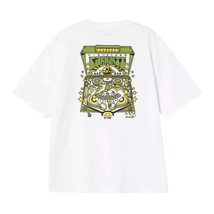 Carhartt WIP Pinball T-Shirt White