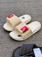 NIKE CHANCLA PANTUFLA BEIGE