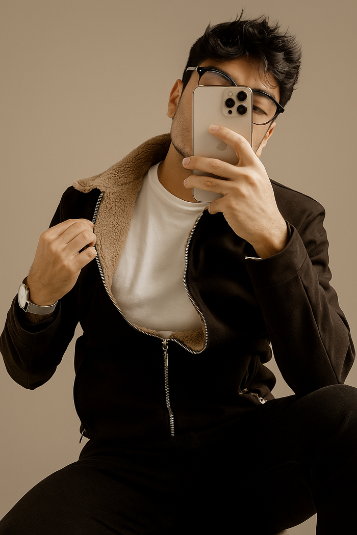 CHAQUETA GAMUZA PELUCHE