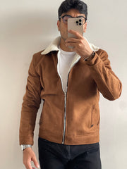 CHAQUETA GAMUZA PELUCHE
