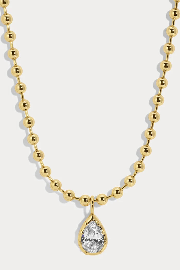 Cleo Pear Necklace