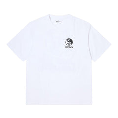 Edwin High Bear T-Shirt White Garment Washed