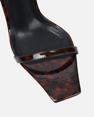 Dosia Tortoiseshell Effect Two Part Sandals