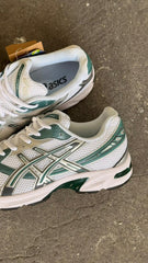 ASICS GEL BLANCO PLATEADO VERDE