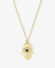 Hamsa Pendant Necklace